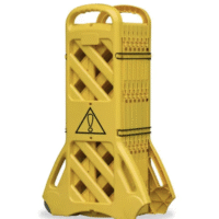 Expandable Safety Barrier – 4m Polyethylene Yellow