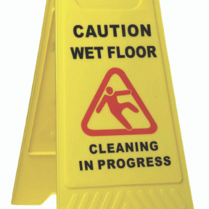 Caution Floor Sign – Wet Floor (Folding)